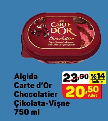 Algida Carte Dor Dondurma