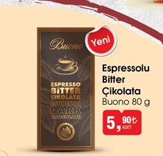 Espressolu Bitter Çikolata