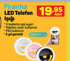 Piranha Led Telefon Işığı