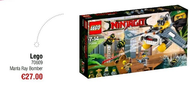 Lego Manta Ray Bomber Oyuncak