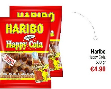 Haribo Happy Cola 500 gr