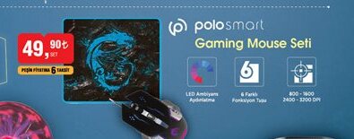 Polosmart Gaming Mouse Seti