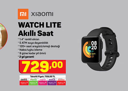 Xiaomi Watch Lite Akıllı Saat