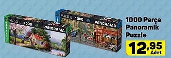 1000 Parça Panaromik Puzzle