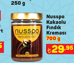Nusspo Kakaolu Fındık Kreması
