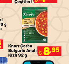 Knorr Çorba Bulgurlu Analı Kızlı