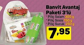 Banvit Avantaj Paketi 3lü