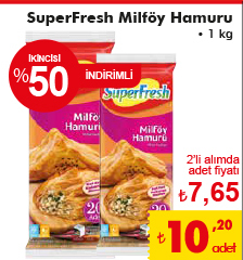 SuperFresh Milföy Hamuru