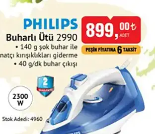 Philips Buharlı Ütü 2990