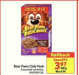 Bear Paws Club Pack