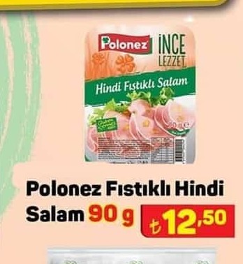 Polonez Fıstıklı Hindi Salam
