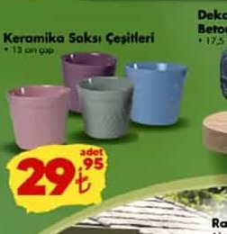 keramika Saksı