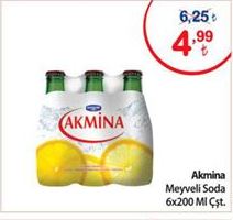 Akmina Meyveli Soda