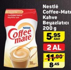Nestle Coffee Mate Kahve Beyazlatıcı 200 g