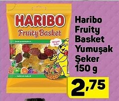 Haribo Fruity Basket Yumuşak Şeker 150 g