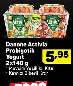 Danone Activia Probiyotik Yoğurt 2x140 g