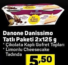 Danone Danissimo Tatlı Paketi2x125 g