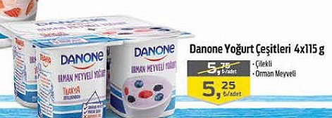 Danone Yoğurt Çeşitleri 4x115 g