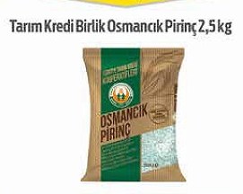 Tarım Kredi Birlik Osmancık Pirinç 