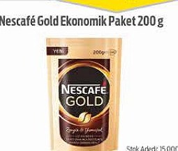 Nescafe Gold Ekonomik Paket 200 g