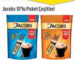 Jacobs 10lu Paket Çeşitleri