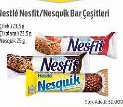 Nestle Nesfit Nesquik Bar Çeşitleri