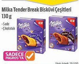 Milka Tender Break Bisküvi Çeşitleri 130 g