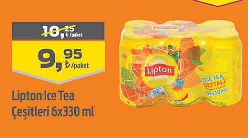 Lipton Ice Tea Çeşitleri 6x330ml