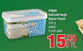 Pınar Kahvaltı Keyfi Beyaz Peynir