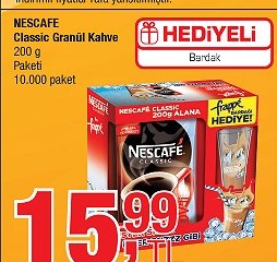Nescafe Classic Granül Kahve