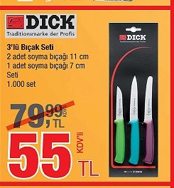 Dick 3lü Bıçak Seti