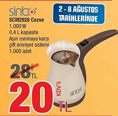 Sinbo SCM2928 Cezve