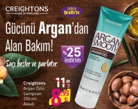 Creightons Argan Özlü Şampuan
