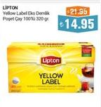 Lipton Yellow Label Bardak Poşet Çay 100lü