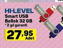 HI-LEVEL Smart USB Bellek 32 GB