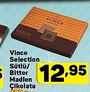 Vince Selection Sütlü Bitter Madlen Çikolata