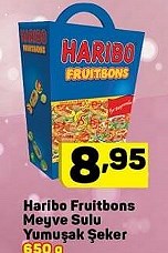 Haribo Fruitbons Meyve Sulu Yumuşak Şeker