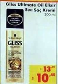 Gliss Ultimate Oil Elixir Sıvı Saç Kremi