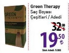 Green Therapy Sac Boyasi A101 Bim Sok Migros Fiyati Nedir