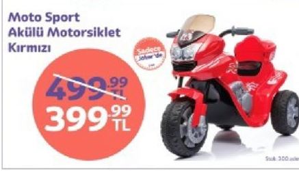 Moto Sport Akülü Motorsiklet Kırmızı