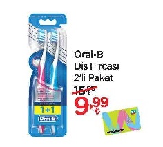 Oral-B Diş Fırçası 2li Paket
