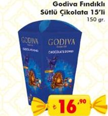 Godiva Fındıklı Sütlü Çikolata