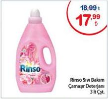 Rinso Sıvı Bakım Çamaşır Deterjanı