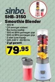 Sinbo SHB3150 Smoothie Blender