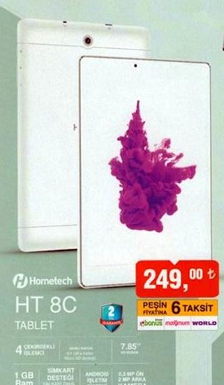 Hometech HT 8C Tablet
