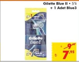 Gilette Blue 2 5li
