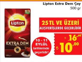 Lipton Extra Dem Çay