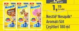 Nestle Nesquik Aromalı Süt Çeşitleri