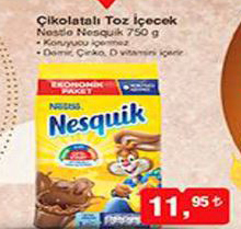 Nestle Çikolatalı Toz İçecek