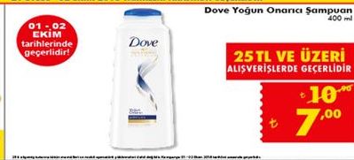 Dove Yoğun Onarıcı Şampuan